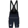 Fietsbroek Kort met Bretels 2023 Movistar Team